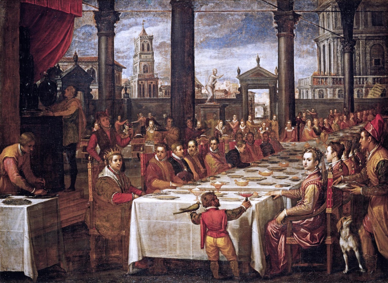 Banchetto di nozze di Ferdinando di Toscana e Cristina di Lorena, Domenico Cresti detto il Passignano1590