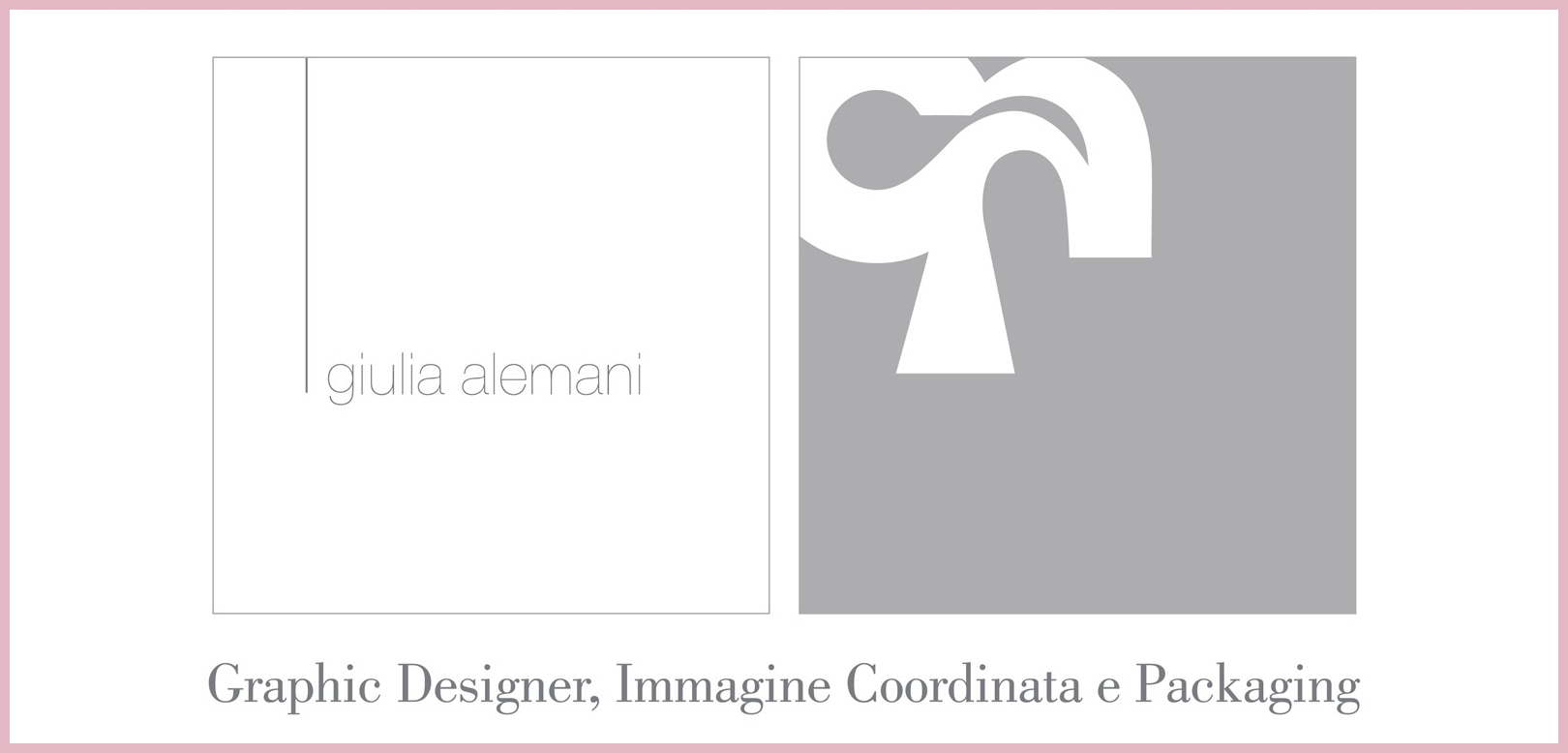 Giulia Alemani Graphic Design